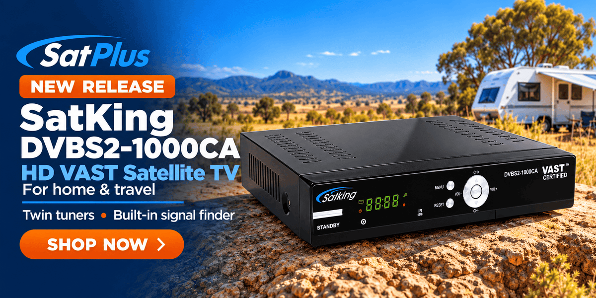 Introducing the New SatKing 1000CA VAST Decoder – Now Available at SatPlus