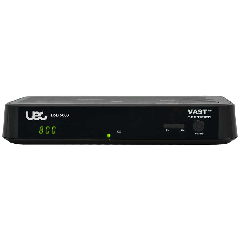 NEW Model with Digital Display UEC DSD5000 VAST Satellite Decoder Box bundle