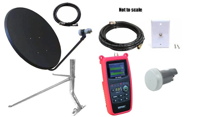 Complete Satellite TV Hardware Kit - VAST/Foxtel Satellite Dish Kit