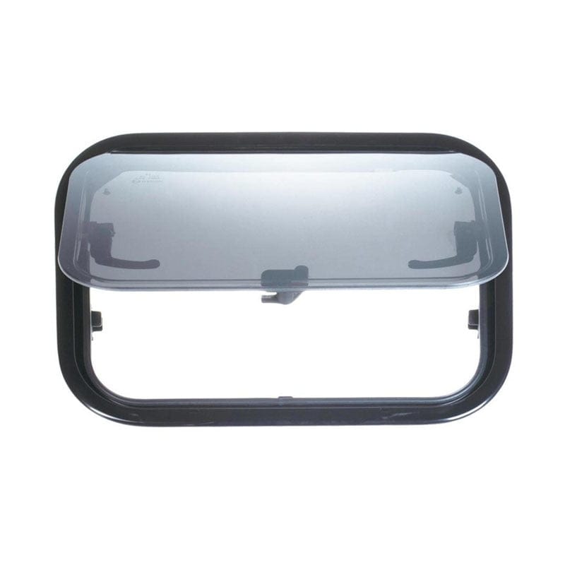 SJRV Flat Acrylic Caravan Windows with Blind and Flyscreen - 300mm x 900mm