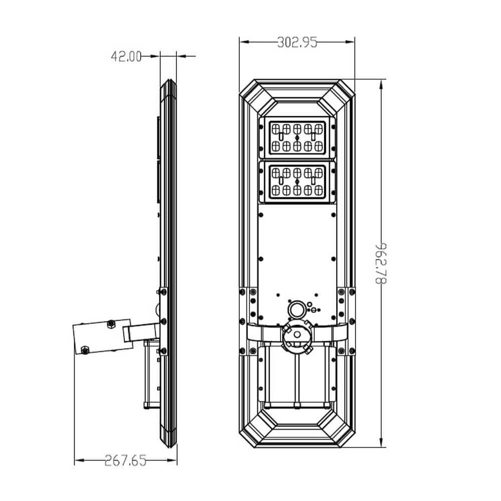Atlas Sensor Solar Street Light - High Quality Solar Lighting