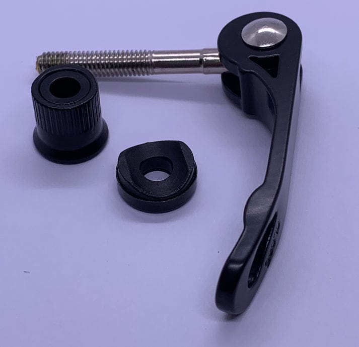 Aluminium Cam Lever with Nut M6 x 50mm Thread - BLACK