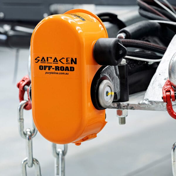 Saracen Off-Road Hitch Lock for Caravans – High-Security for Hitchmaster DO35