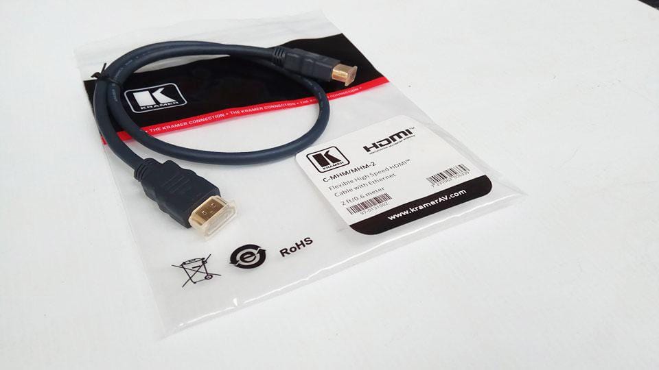 Kramer Flexible High Speed HDMI Cable - 0.6 Metre