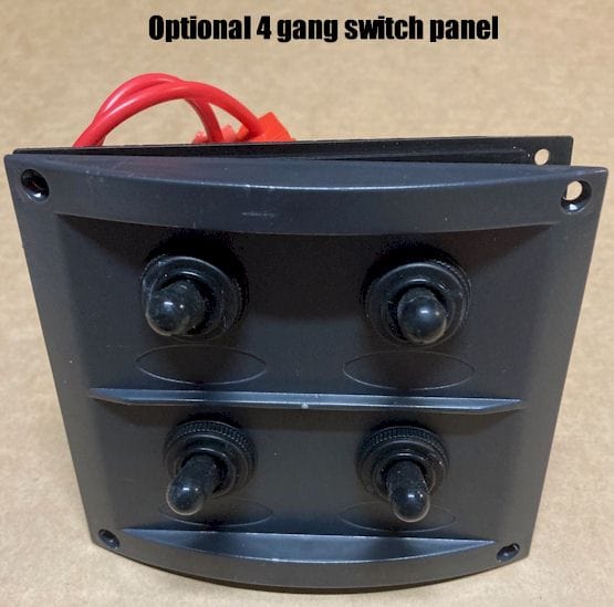 Standard Fish Finder Mount for Tinny / Tinnie - Switch Panel Console - AUS