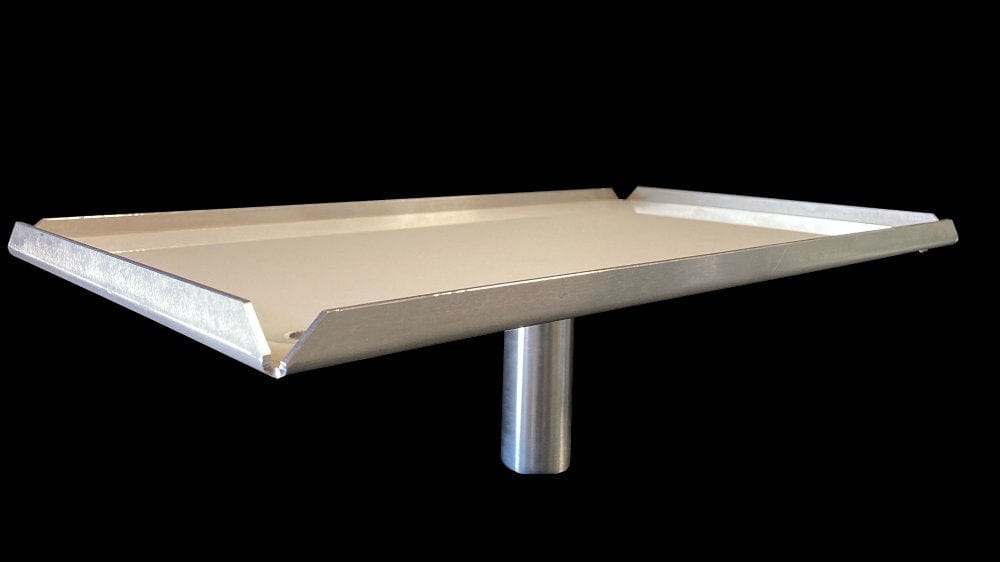 Custom Baitboard with Gunwale/Vertical Surface Mount Bracket - RAW