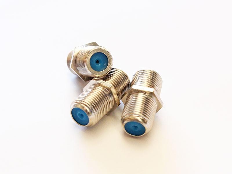 3 Pck of Low Loss F Type Female Joiners