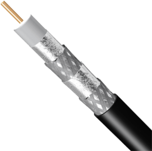 100m Roll RG6 Quad Shield Coaxial Cable