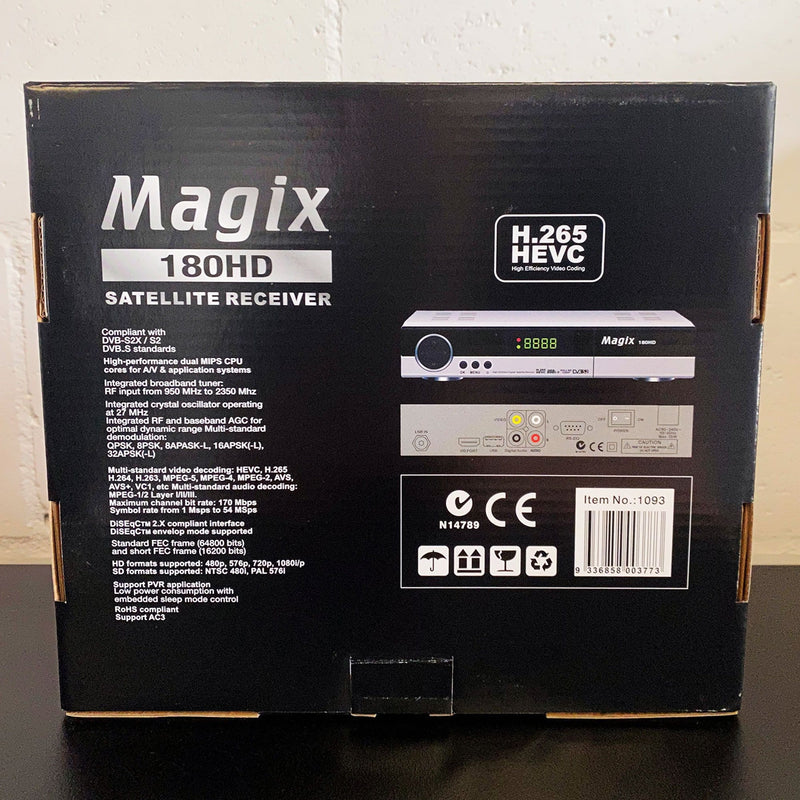 Magix 180 High Definition Satellite Receiver