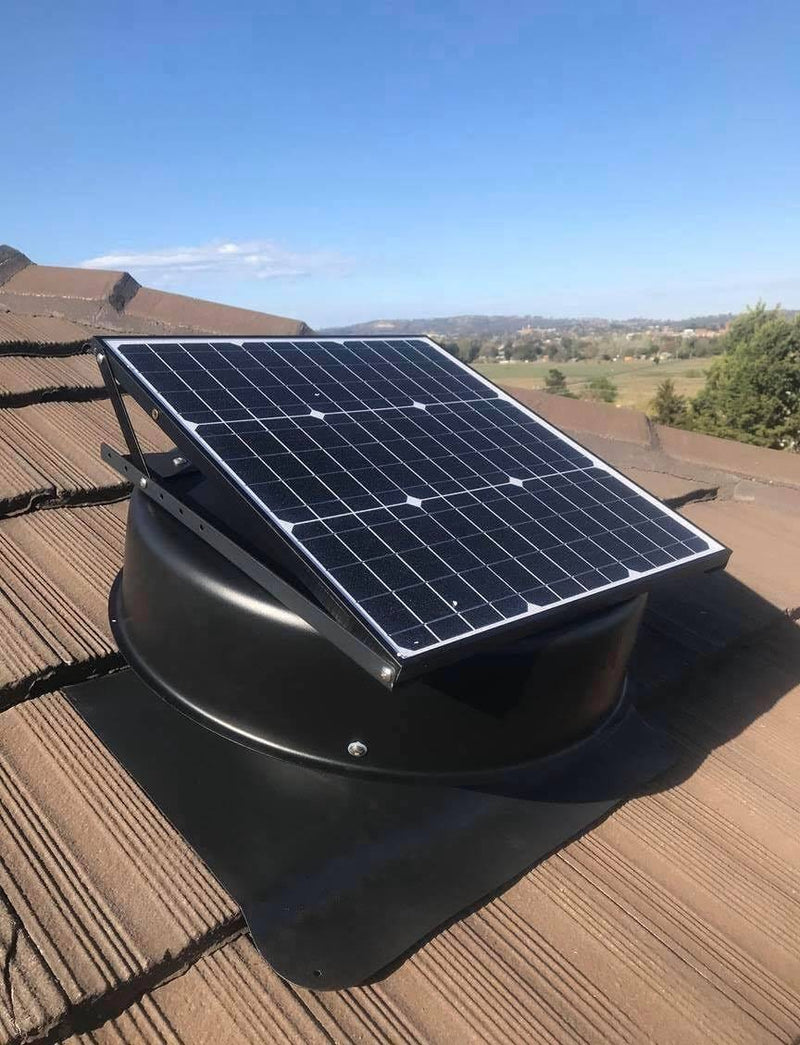 Solar Powered Exhaust Fan, Wall Vent, Solar Air Extraction Vent for Boat,  Home