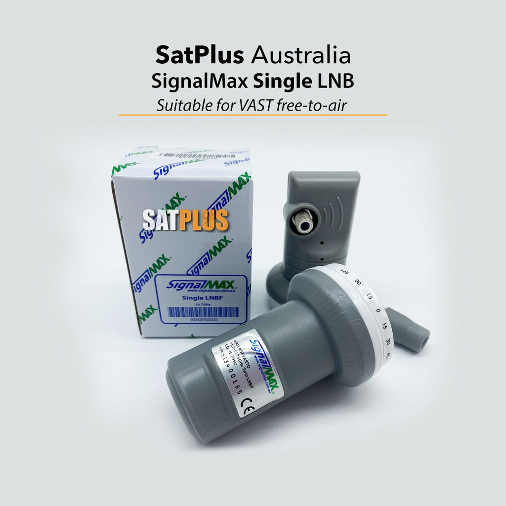 Single Port Wide Band LNB 10700 - high performance for VAST