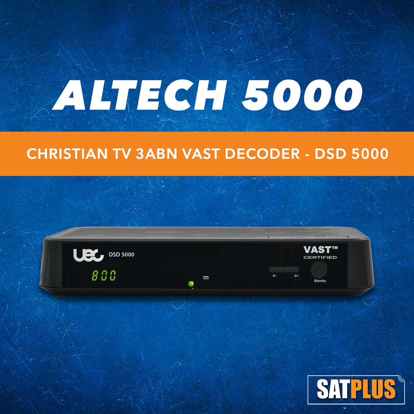 Decoder 5000s Christian TV 3ABN VAST Decoder - UEC DSD 5000