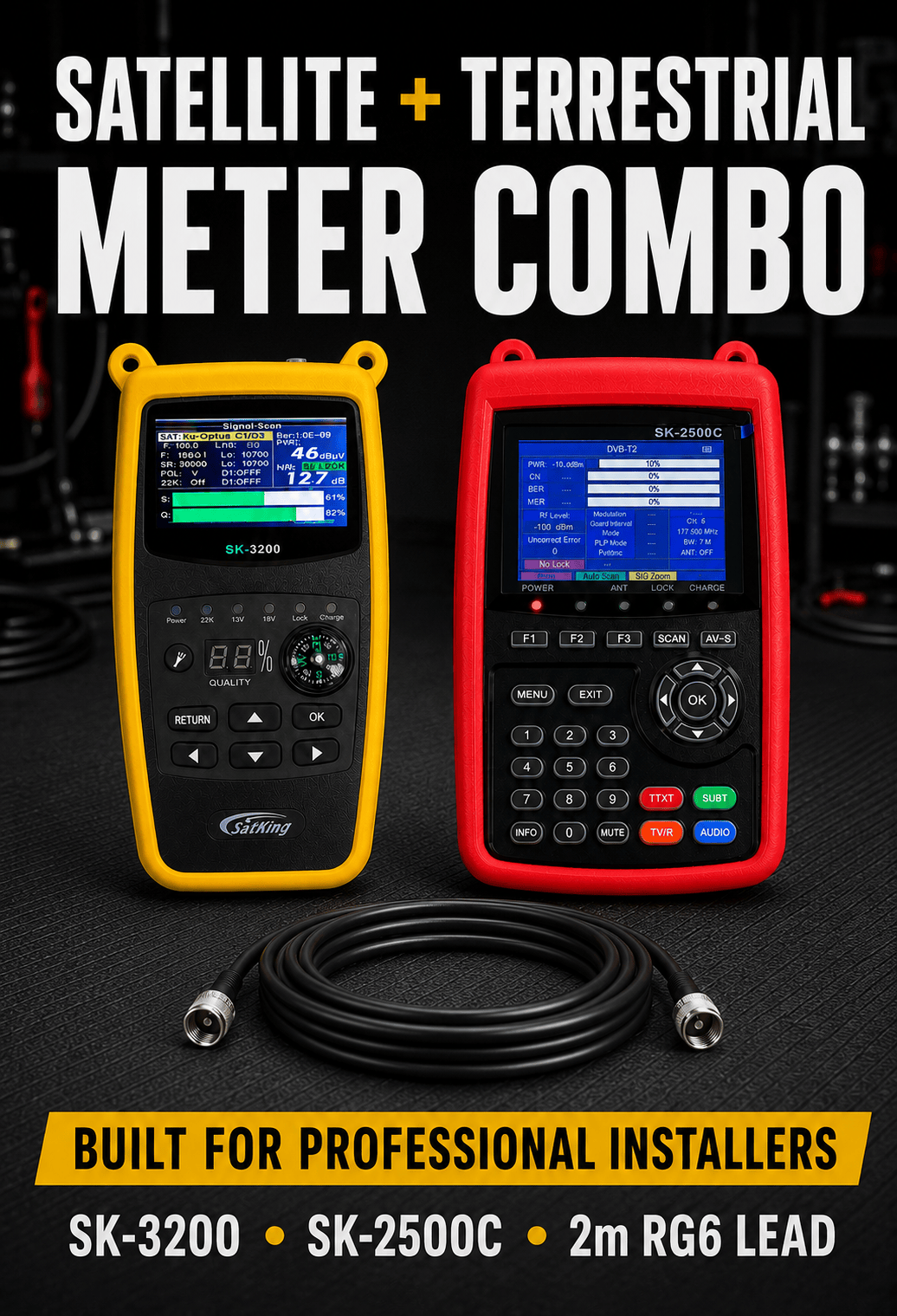 Satellite and TV Meter