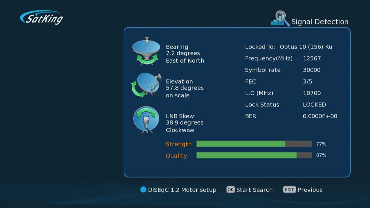 SatKing DVBS2-1000CA VAST Decoder | HD VAST Receiver Australia
