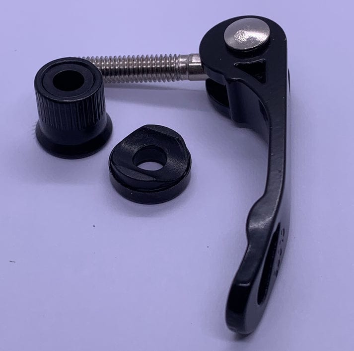 Aluminium Cam Lever with Nut M6 x 40mm Thread - BLACK