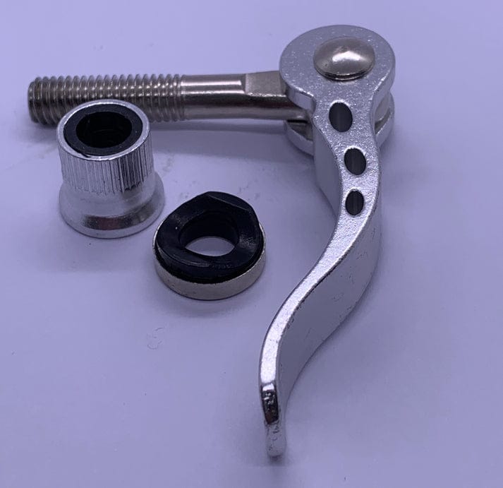 Aluminium Cam Lever with Nut M8 x 50mm Thread - SILVER