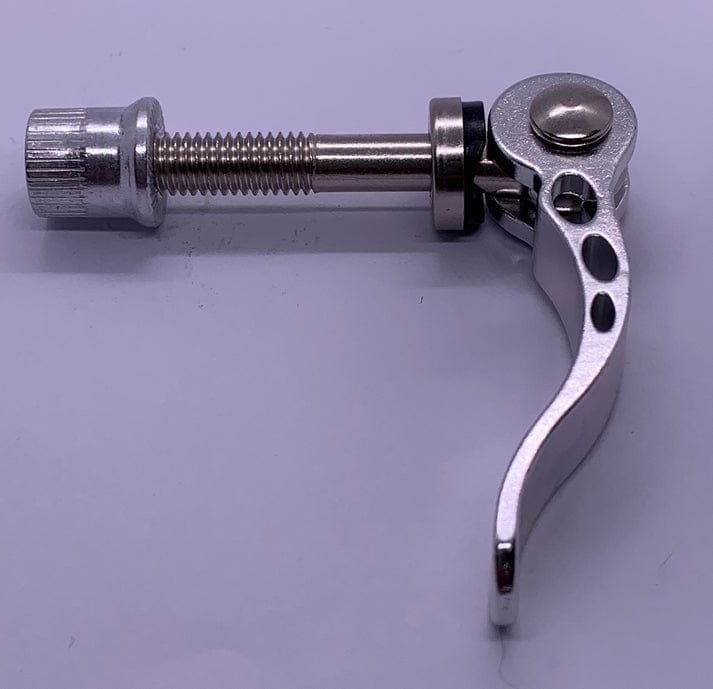 Aluminium Cam Lever with Nut M8 x 60mm Thread - SILVER