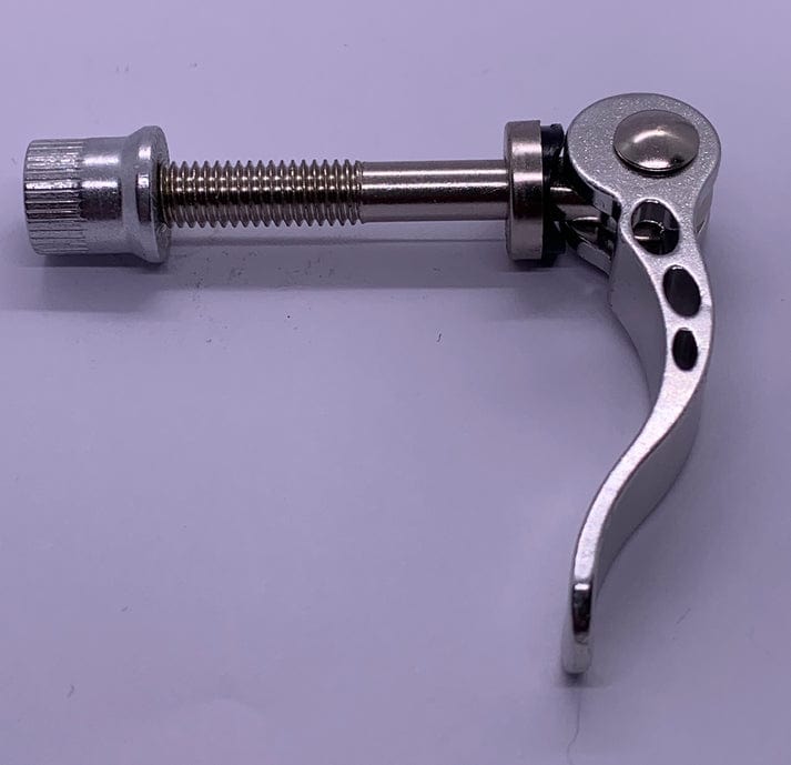 Aluminium Cam Lever with Nut M8 x 65mm Thread - SILVER