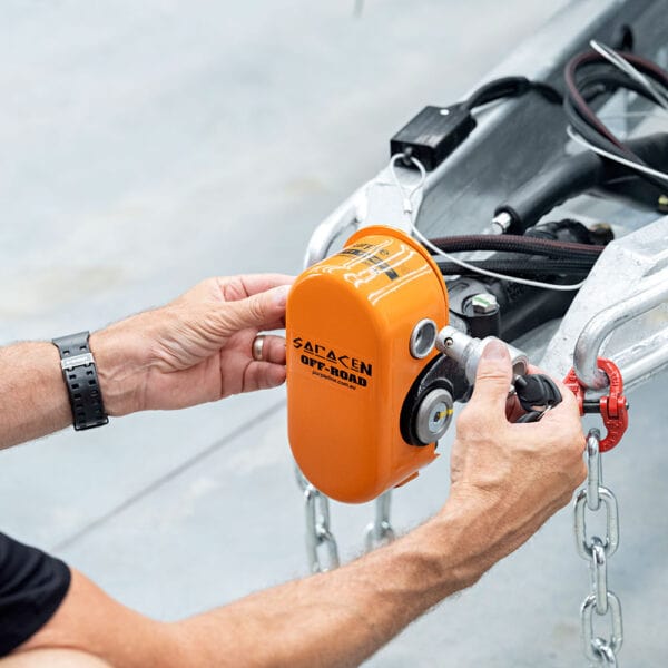 Saracen Off-Road Hitch Lock for Caravans – High-Security for Hitchmaster DO35