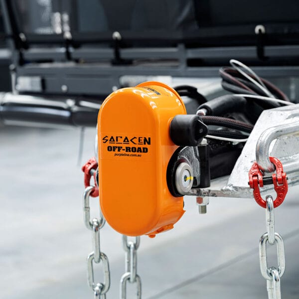 Saracen Off-Road Hitch Lock for Caravans – High-Security for Hitchmaster DO35