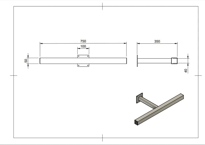 Universal Wall Mount - for CCTV, Solar Lights, LEDs, Antennas and More