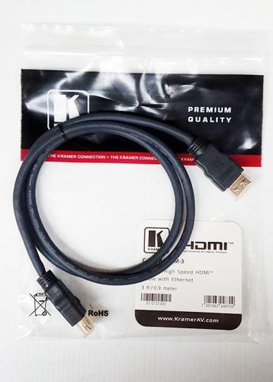 Kramer Flexible High Speed HDMI Cable - 0.9 Metre