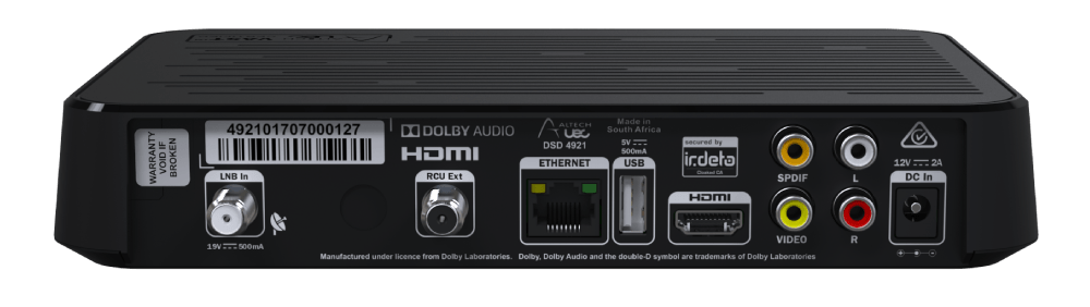 Altech 4921 Twin Tuner PVR Ready VAST Home Satellite System