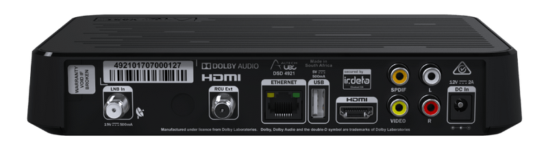 Altech 4921 Twin Tuner PVR Ready VAST Home Satellite System