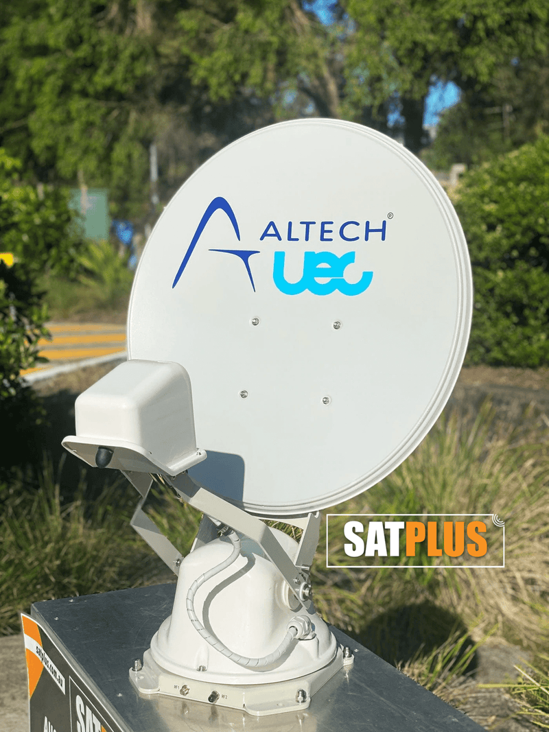 Altech UEC Aura (Halo) 60cm Auto Roof Caravan Satellite Dish