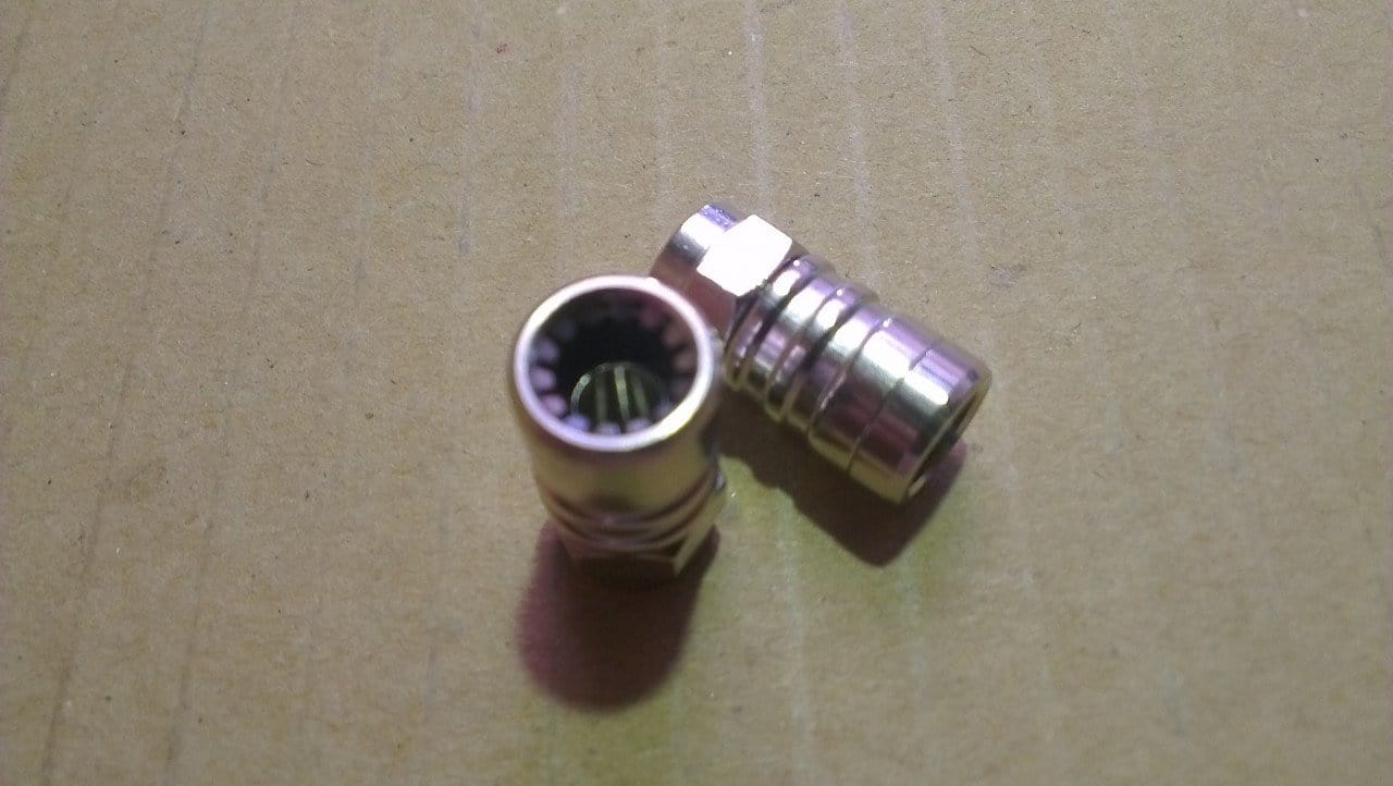 Push On DIY RG6 F Connector