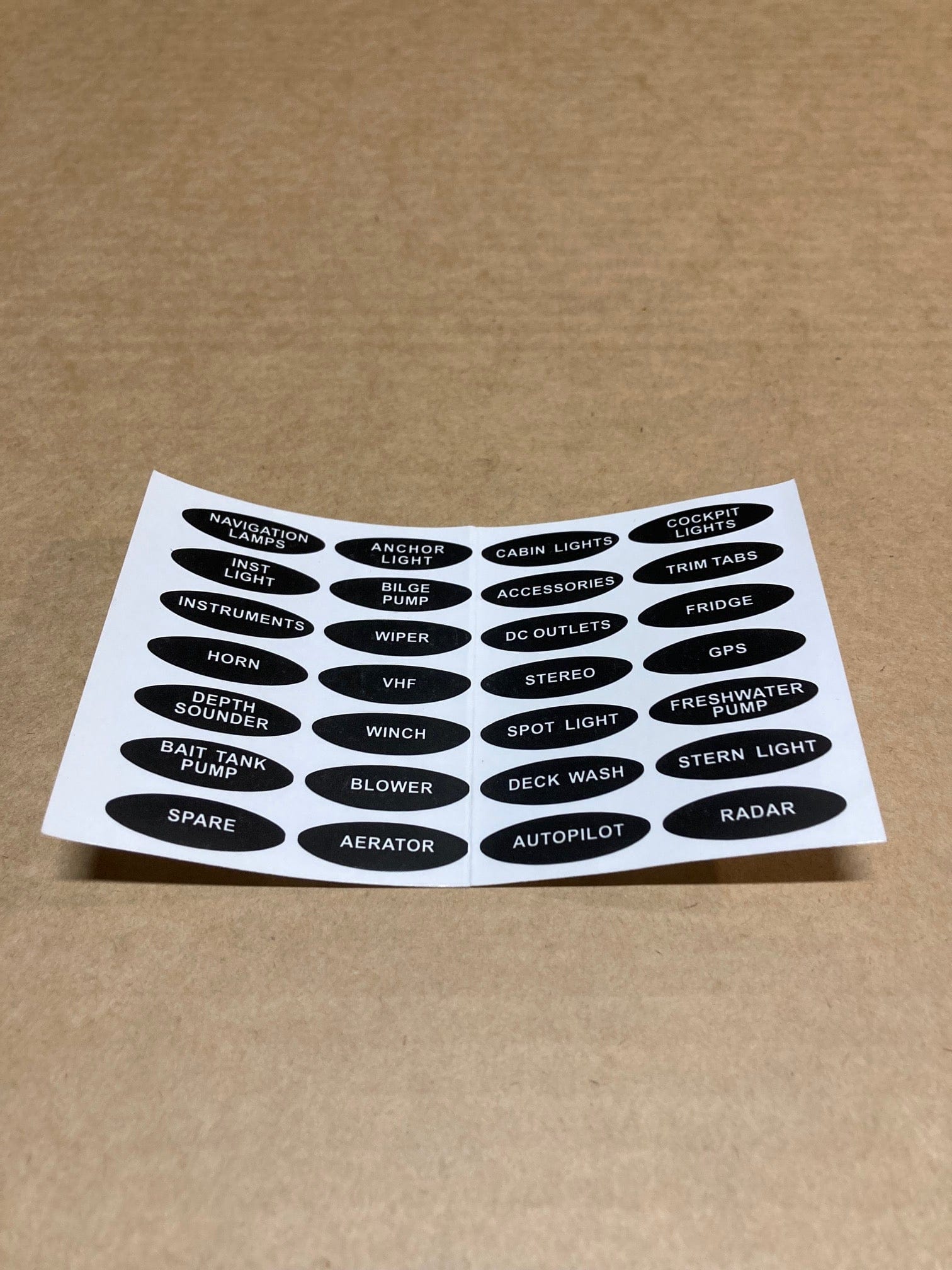 RWB Marine Weatherproof 4 switch panel