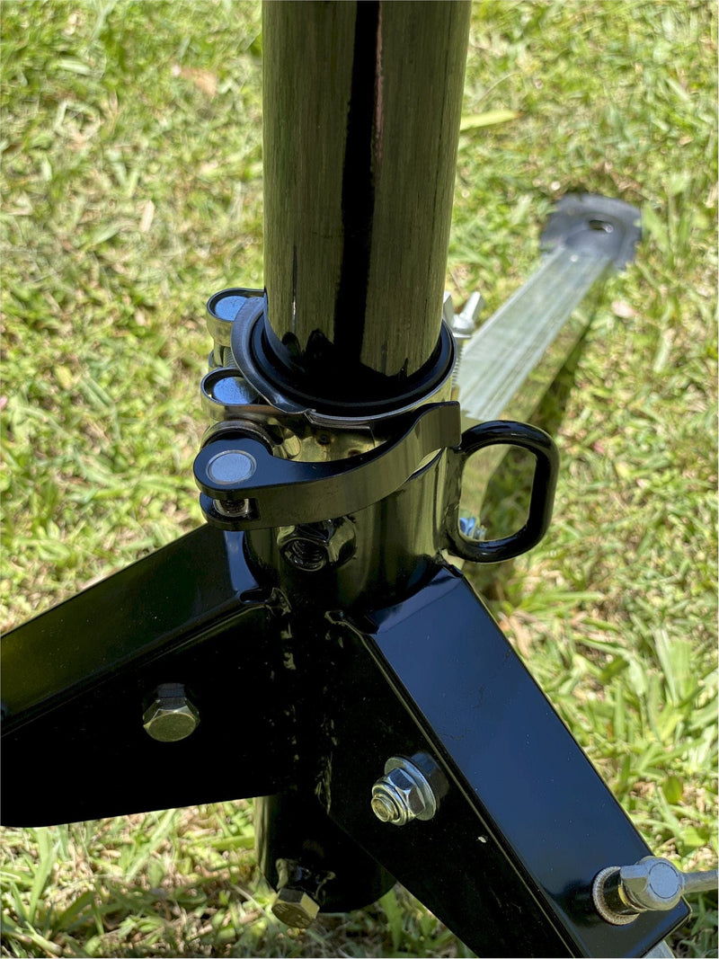 Trip-Pod BBQ Tripod Stand to suit Weber Q1000 and Q1200 for Caravans and Camping