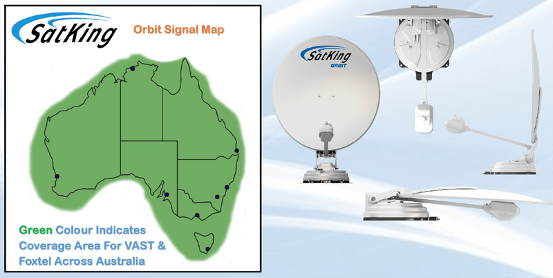 SatKing Orbit Fully Automatic Satellite TV System