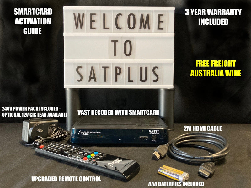 Altech DSD 5000 VAST Decoder Box with Shelf Bracket