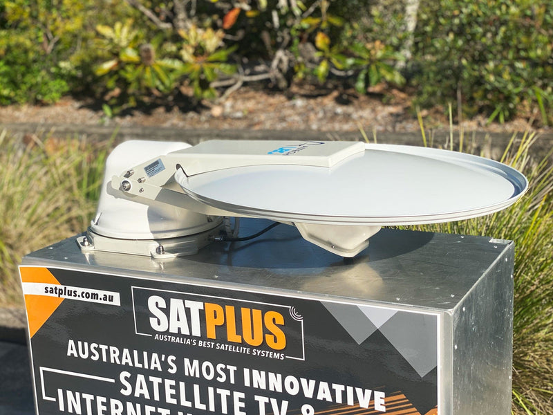 Altech UEC Aura (Halo) 60cm Automatic Caravan Sat Dish Bundle Deal