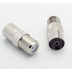 PAL Female to F Female Adapter