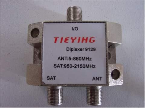 Satellite and Antenna Signal Diplexer (Combiner)