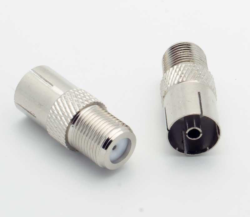 PAL Female to F Female Adapter