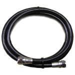 RG6 Quad Shield Cable - 1m fitted with F connectors (Custom made)