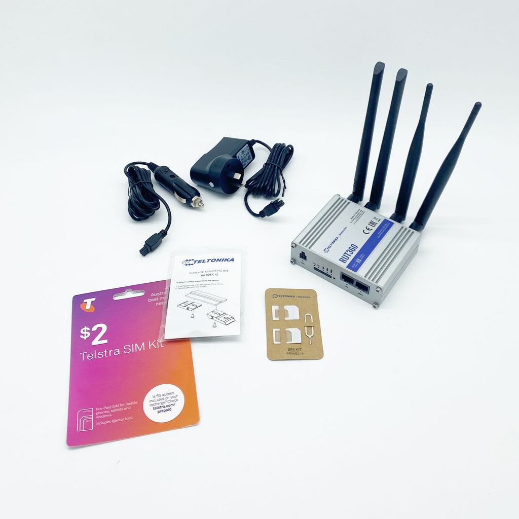 Teltonika RUT360 Caravan Internet WIFI Router Kit