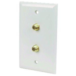 Twin F Type Wallplate